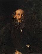 Ilya Repin Portrait of painter Nikolai Nikolayevich Ge oil on canvas